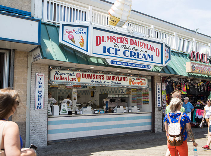 Dumser’s Dairyland Boardwalk, Wicomico Street